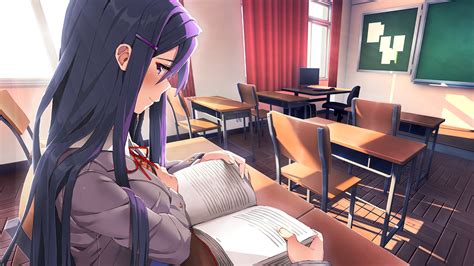 yuri doki doki|Yuri (Doki Doki Literature Club!)